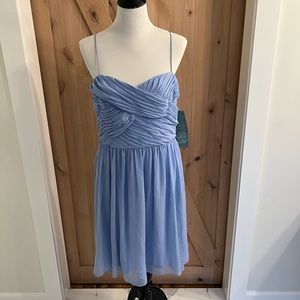 Simply Liliana Spaghetti Strap Periwinkle Party Dress Size 12